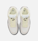 Air Jordan 5 Retro Luminous Green and Sail Womens Lifestyle Shoe - Sail/Luminous Green/Anthracite Free Shipping